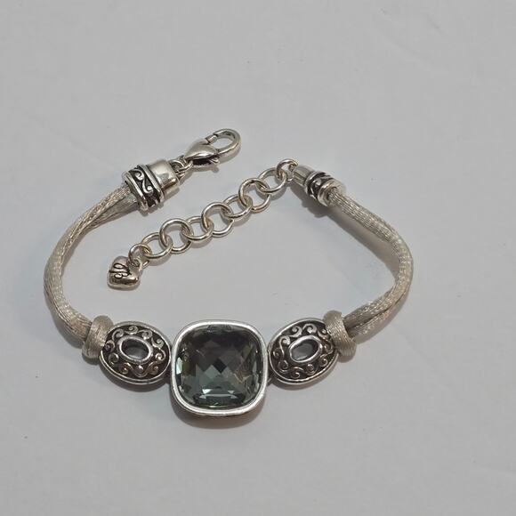 Brighton Green and Grey Venus Rising Bracelet - Picture 4 of 5